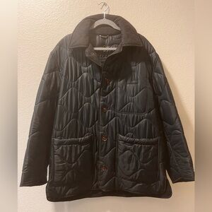 Fendi Men's Black Quilted Puffer Jacket